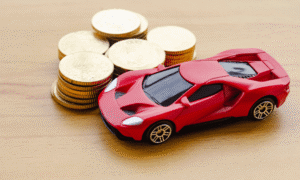 red exotic car that can be financed