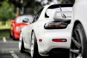 Rear of Mazda RX-7