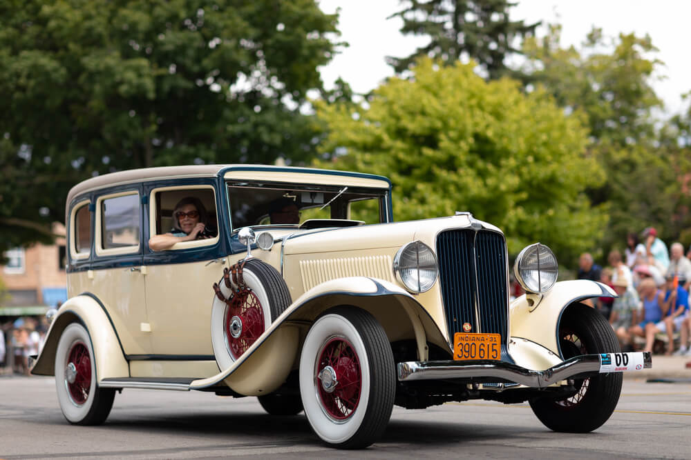 Classic Auburn pre-war vehicle