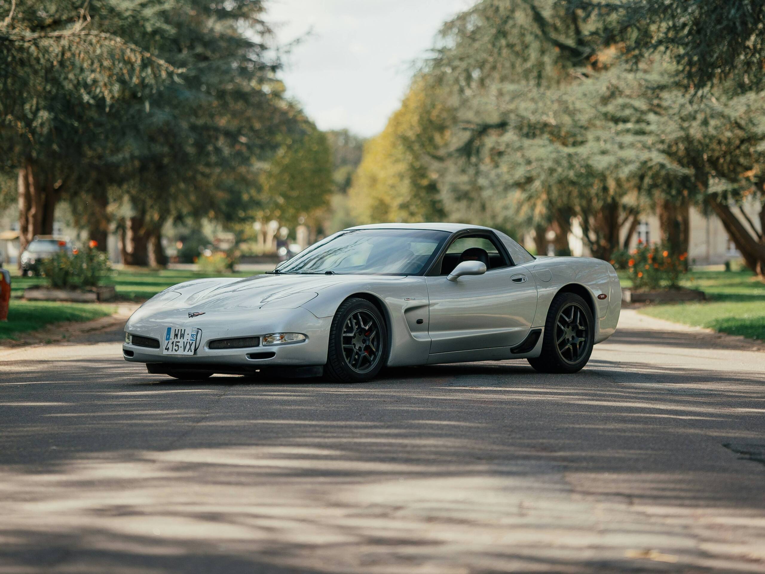 silver future classic corvette