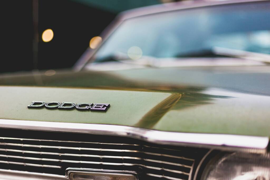 Green Dodge classic car finance