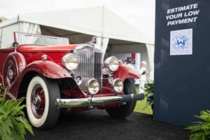 Woodside Credit Booth Display at the 2025 Amelia Island Concours d'Elegance