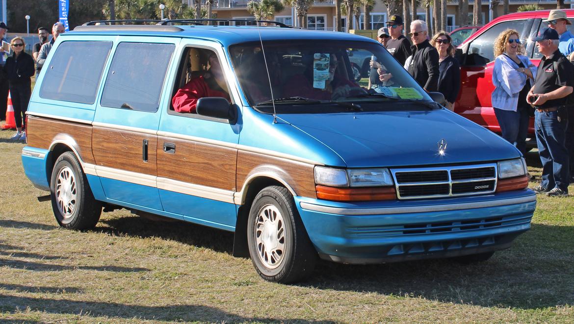 1992 Dodge Caravan at the Amelia Island Concours d'Lemon