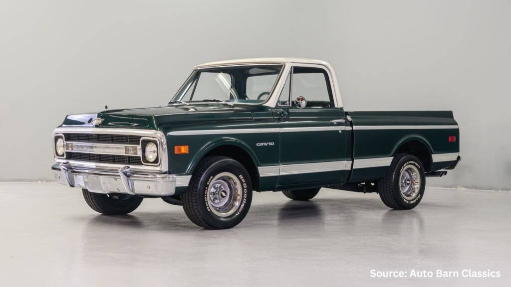 Green Chevrolet C10