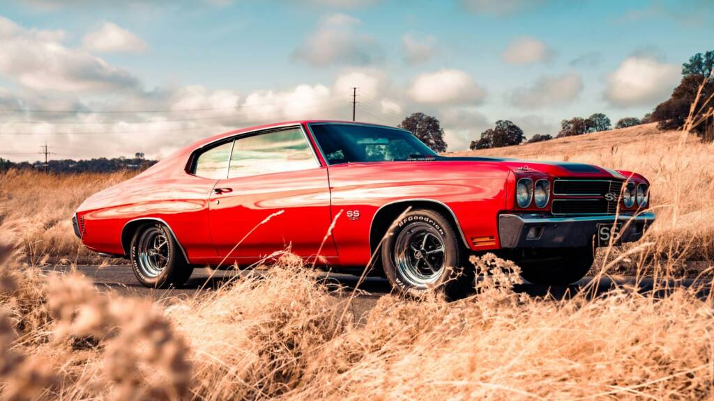 Chevelle SS in red