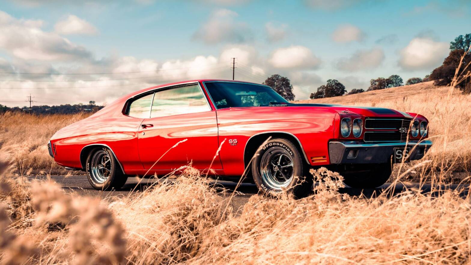 Chevelle SS in red