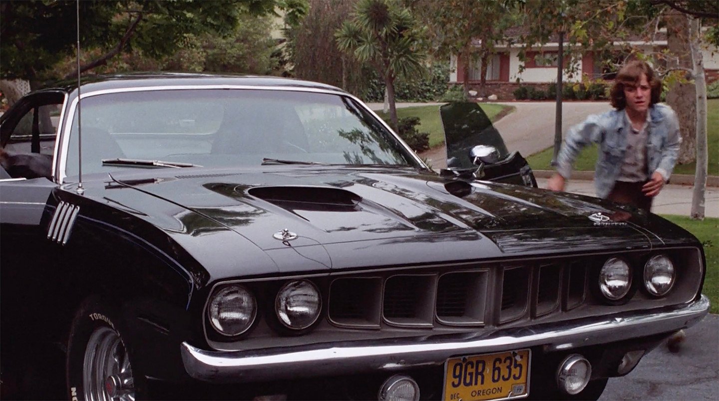 Black 1917 Plymouth Barracuda