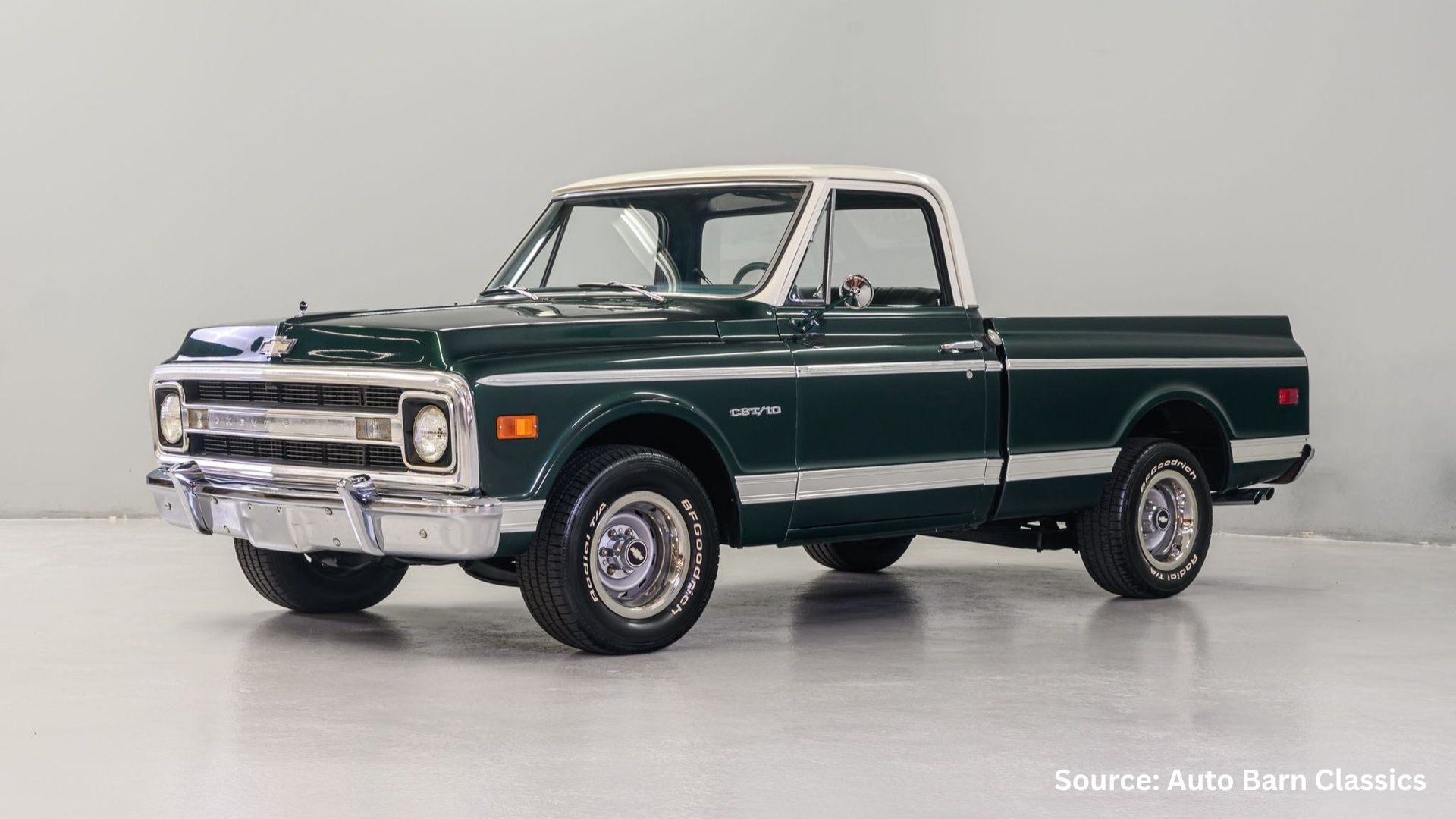 Green Chevrolet C10