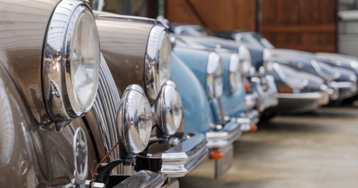 classic car storage during the winter