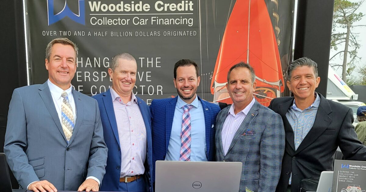 Woodside Credit at Pebble Beach Concours d'Elegance