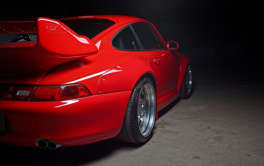 Red Porsche 911 finance