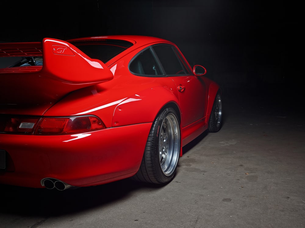 Red Porsche 911 finance