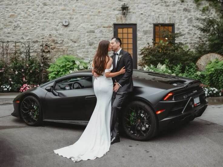 exotic lamborghini getaway car