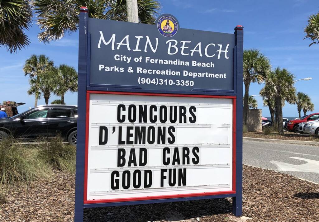 Welcome to the Concours d'Lemon Amelia Island 2025