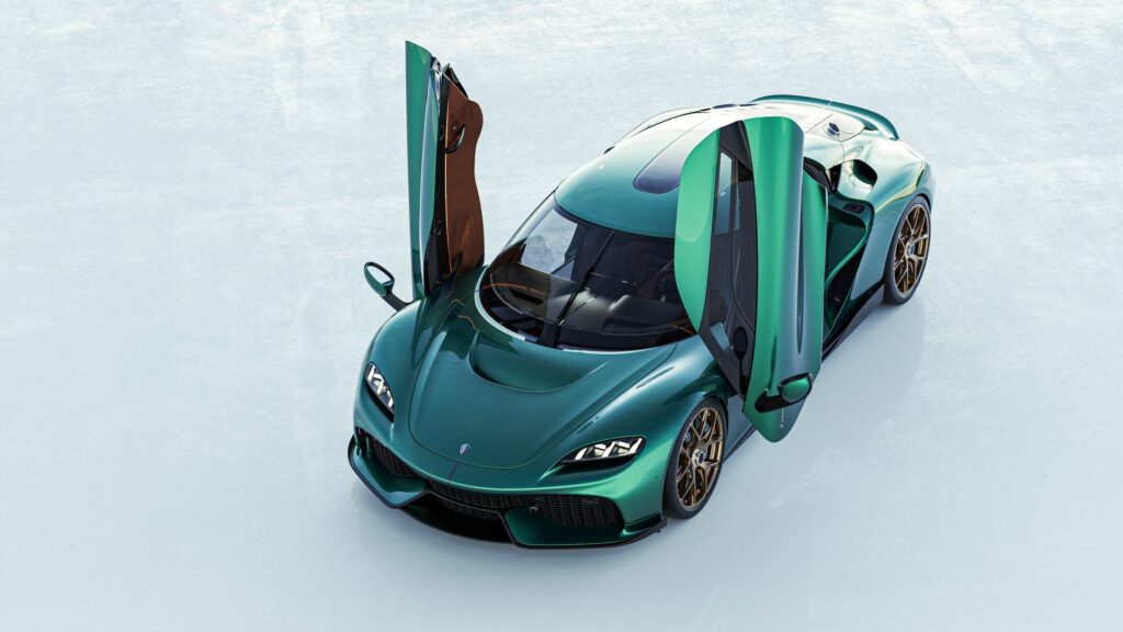 Koenigsegg Jesko in green