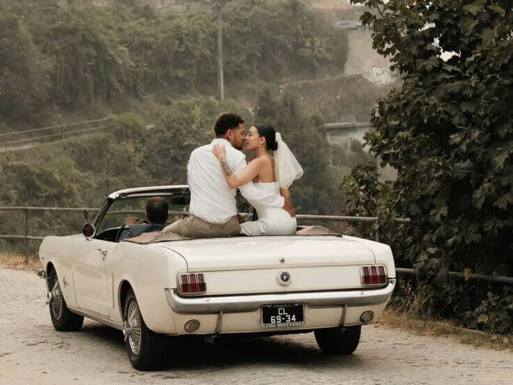 classic mustang getaway car