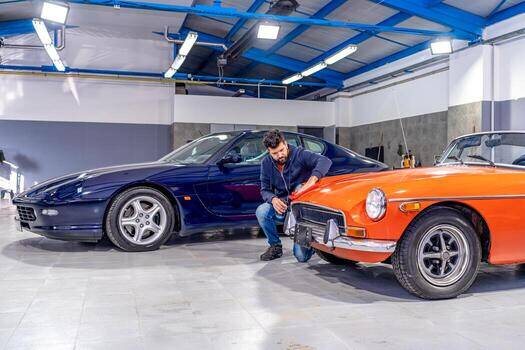 Collector Car Garage Prep
